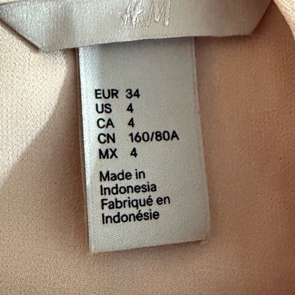 H & M blouse Sz 4 - Picture 4 of 4